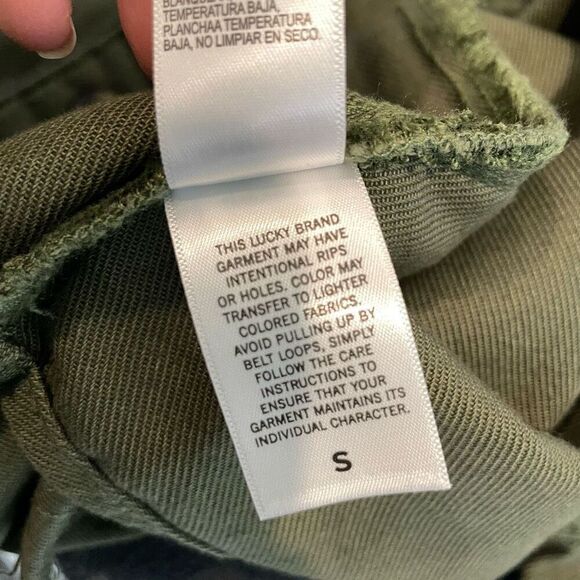 Lucky Brand Men's Spring Olive Shirt Jacket Size S New - Picture 6 of 8